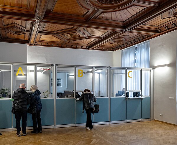 Expressbereich der Ausländerbehörde