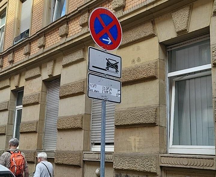 Mobiles Halteverbot - Symbolbild