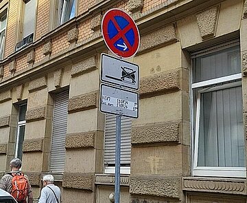 Mobiles Halteverbot - Symbolbild