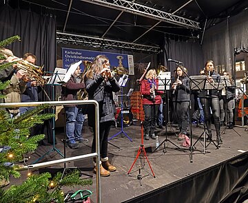 Christkindlesmarkt, Event-Bühne
