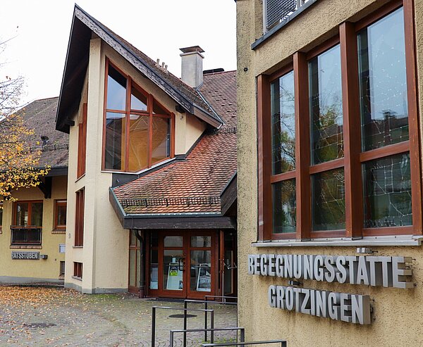 Der Grötzinger Veranstaltungsort Herbert-Schweizer-Haus Begegnungsstätte 