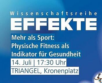 Effekte-Reihe am 14. Juli – Mehr als Sport