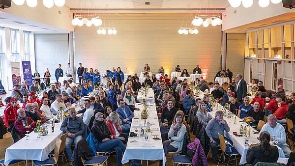 Bei der Veranstaltung im Südwerk waren Athletinnen und Athleten von rund 30 Sportarten vertreten.