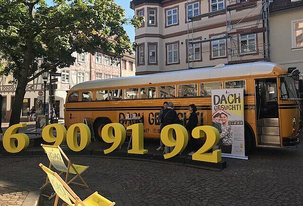 Wohnraumkampagne DACH GESUCHT on Tour 2019