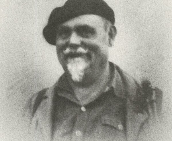 Ein Portrait von Gustav Schulenburg.