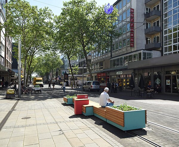 Beschattung Kaiserstraße