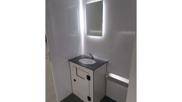 Toilettenwagen Waschtisch Herren