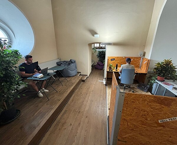 Co-Working in der Kleinen Kirche