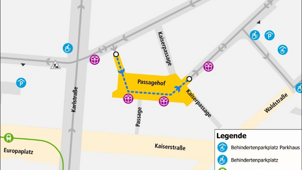 Übersichtsplan Reallabor Passagehof