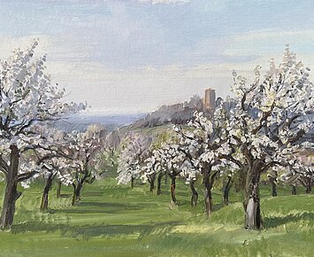 Immer mit Stift und Pinsel