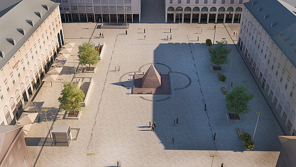 Visualisierung Marktplatz