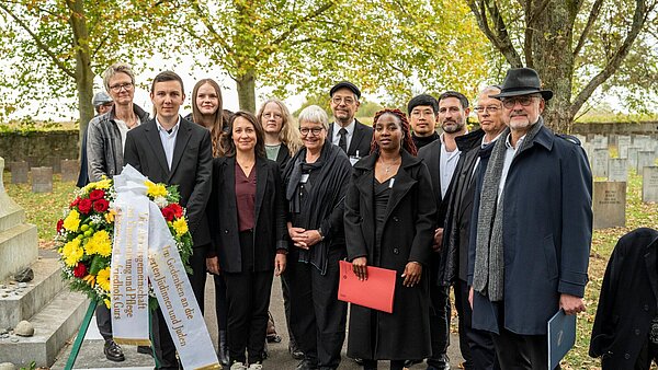 Karlsruher Delegation bei der Reise nach Gurs 2025