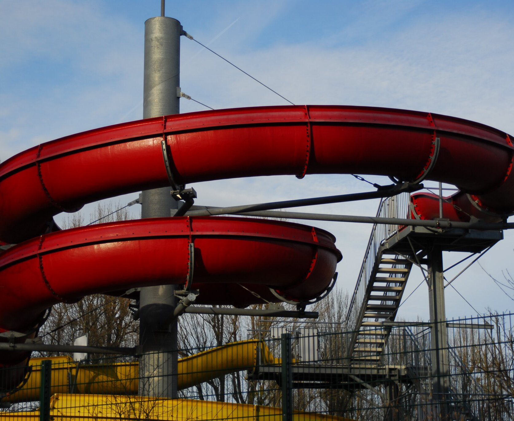 Wasserrutsche Rheinstrandbad
