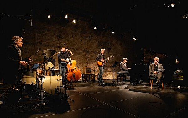 Jazz und Literatur im Tempel Karlsruhe