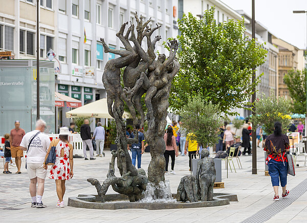 Lammbrunnen in der Kaiserstraße