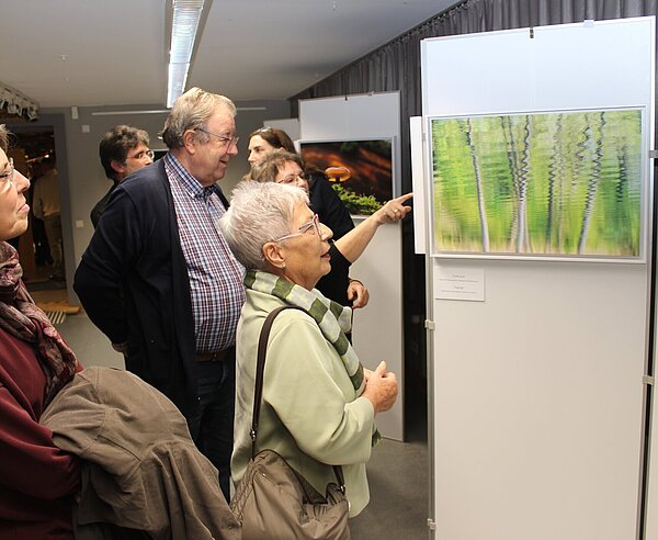 Die Sonderausstellung mit Natur-Fotos im Naturschutzzentrum Dax-landen-Rappenwört begeisterte die Gäste schon bei der Vernissage.