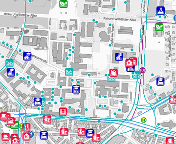 Abbildung der Zielgruppenkarte "Studenten"