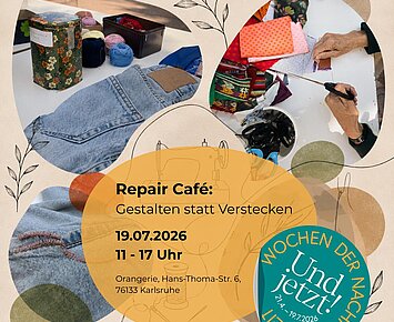 Repair Café: Gestalten statt Verstecken | Workshop