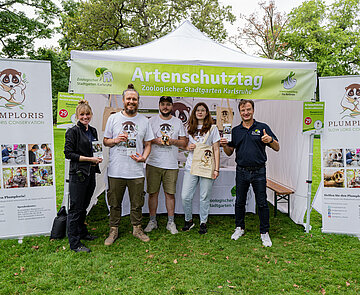 Artenschutztag im Zoo Karlsruhe.