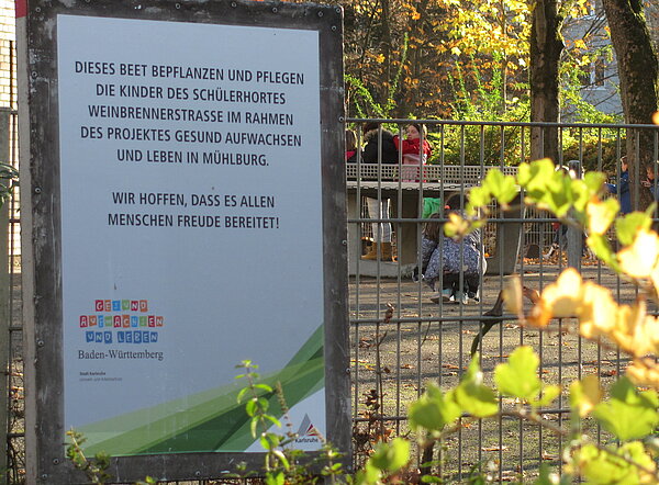 Bild Garten Schülerhort