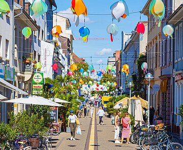 Frühling in der Südlichen Waldstraße