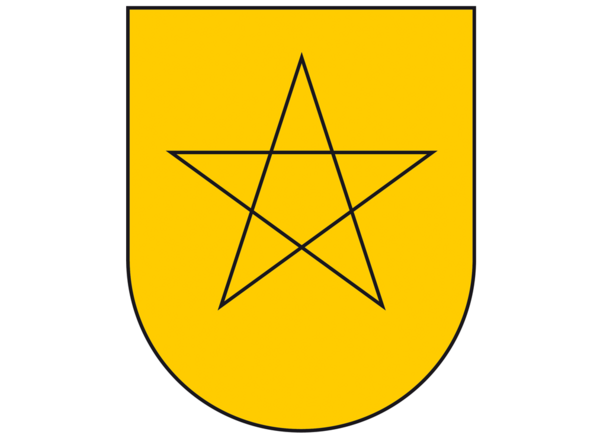 Abbildung des Knielinger Wappens.