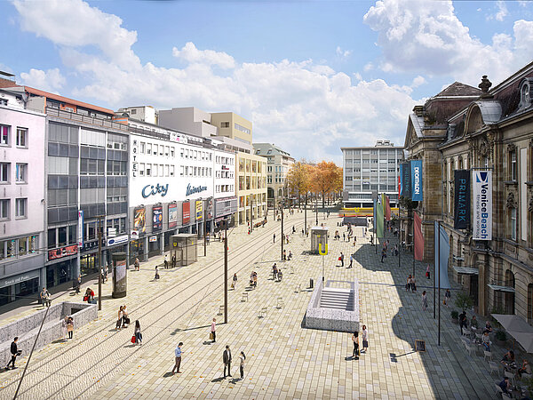 Visualisierung Europaplatz