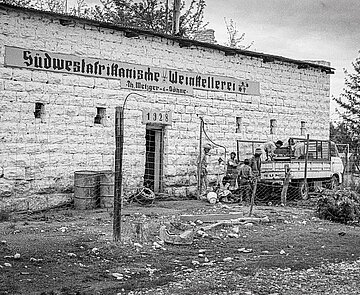 Eine Farm in ehemals Südwestafrika
