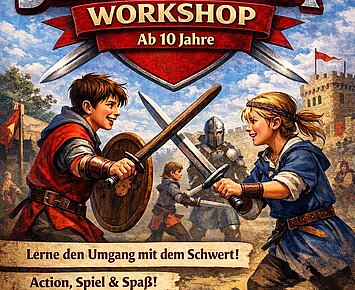 Schwertkampf für Kinder und Jugendliche