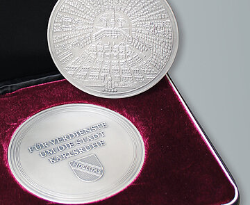 Medaille Stadt