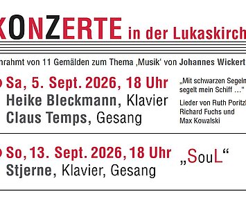 Konzert in der Lukaskirche