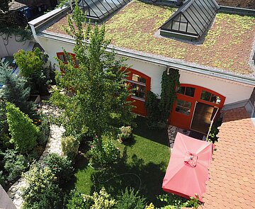 Hof Dach Fassade Förderprogramm