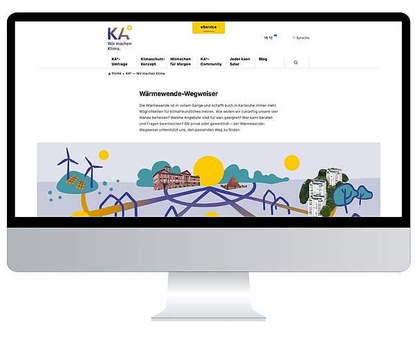 Die neue Webseite zur Wärmewende geht an den Start.