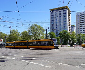 Am Montag, 11. Mai, gehen die Arbeiten zur Erneuerung des Gleisvierecks am Entenfang in die nächste Phase.