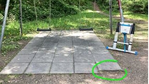 Foto Spielplatz bei der Insterburger Straße 28d