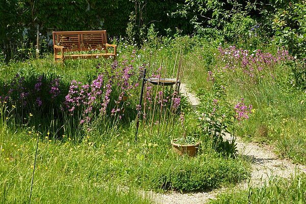 Offene Pforte: Wildblumenwiese in der Dürkheimer Straße