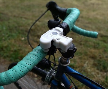 Meteo Tracker am Fahrrad