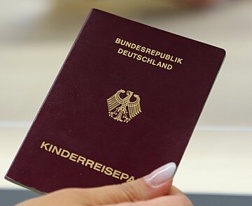 Kinderreisepass