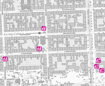 Abbildung der Themenkarte "Senioreneinrichtungen"