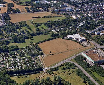 Trasse Südumfahrung Hagsfeld