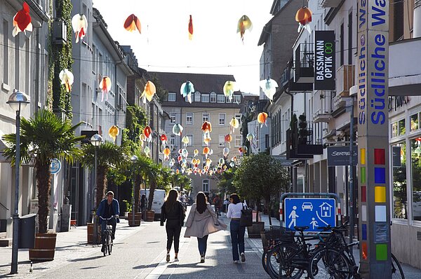 Einkaufen in der Innenstadt