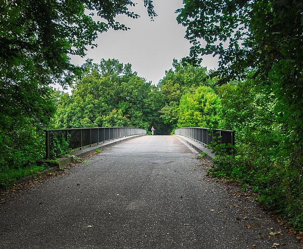 Bürcke des Wirtschaftswegs von Rüppurr zum Hewigshof über die Autobahn A5