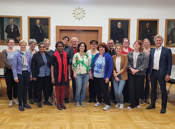 Gruppenfoto: Runder Tisch Kommunale Entwicklungspolitik und -zusammenarbeit