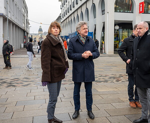 Besuch OB Reker in Karlsruhe