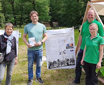 Übergabe Klimaflyer