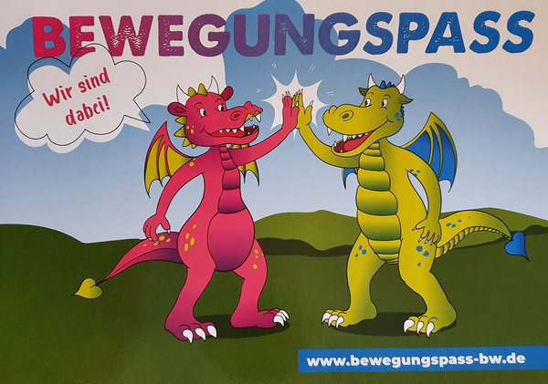 Bild Sticker "Wir sind dabei" für zertifizierte Kitas