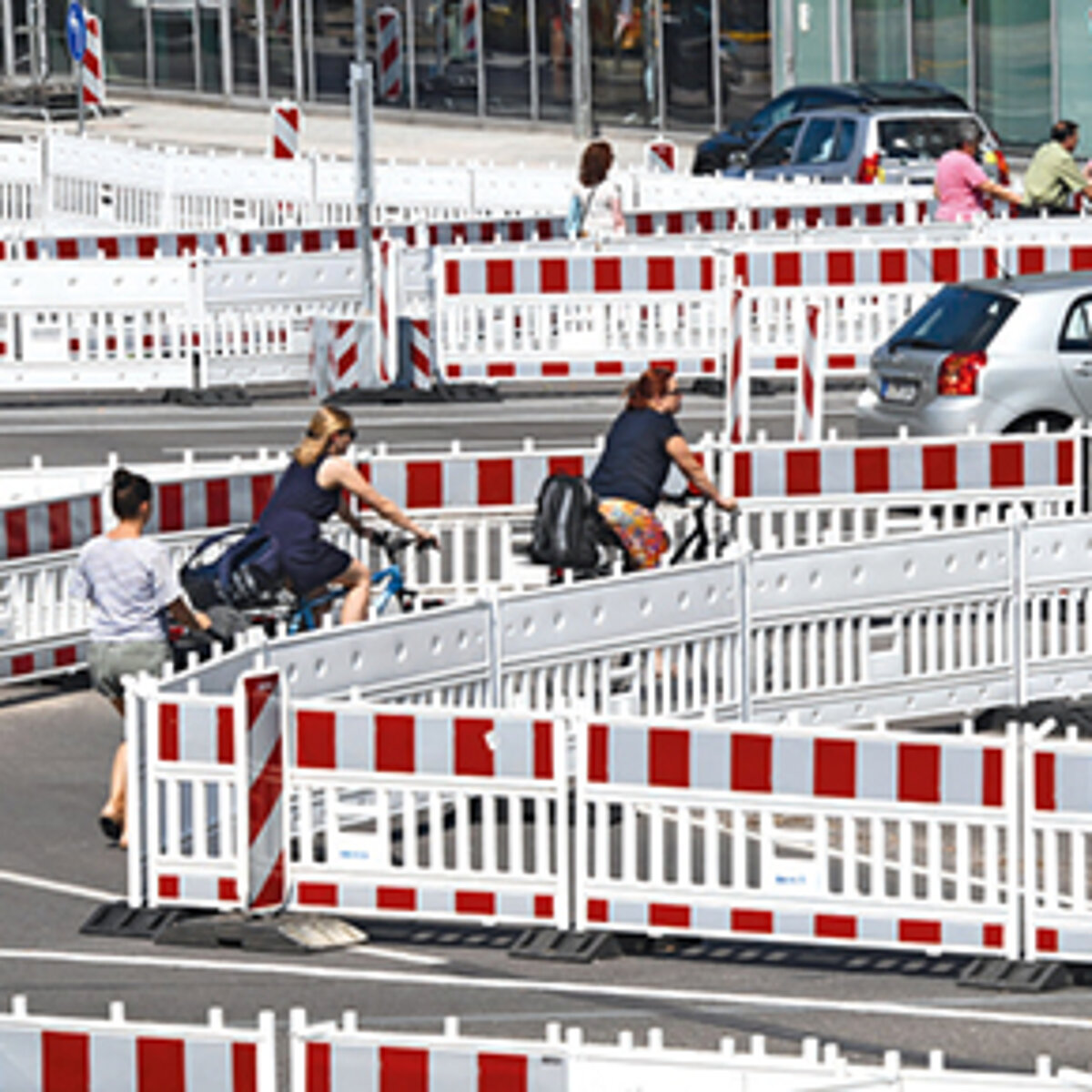 Aktuelle Baustellen und Umleitungen im Radverkehr