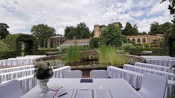Botanischer Garten - Brunnen