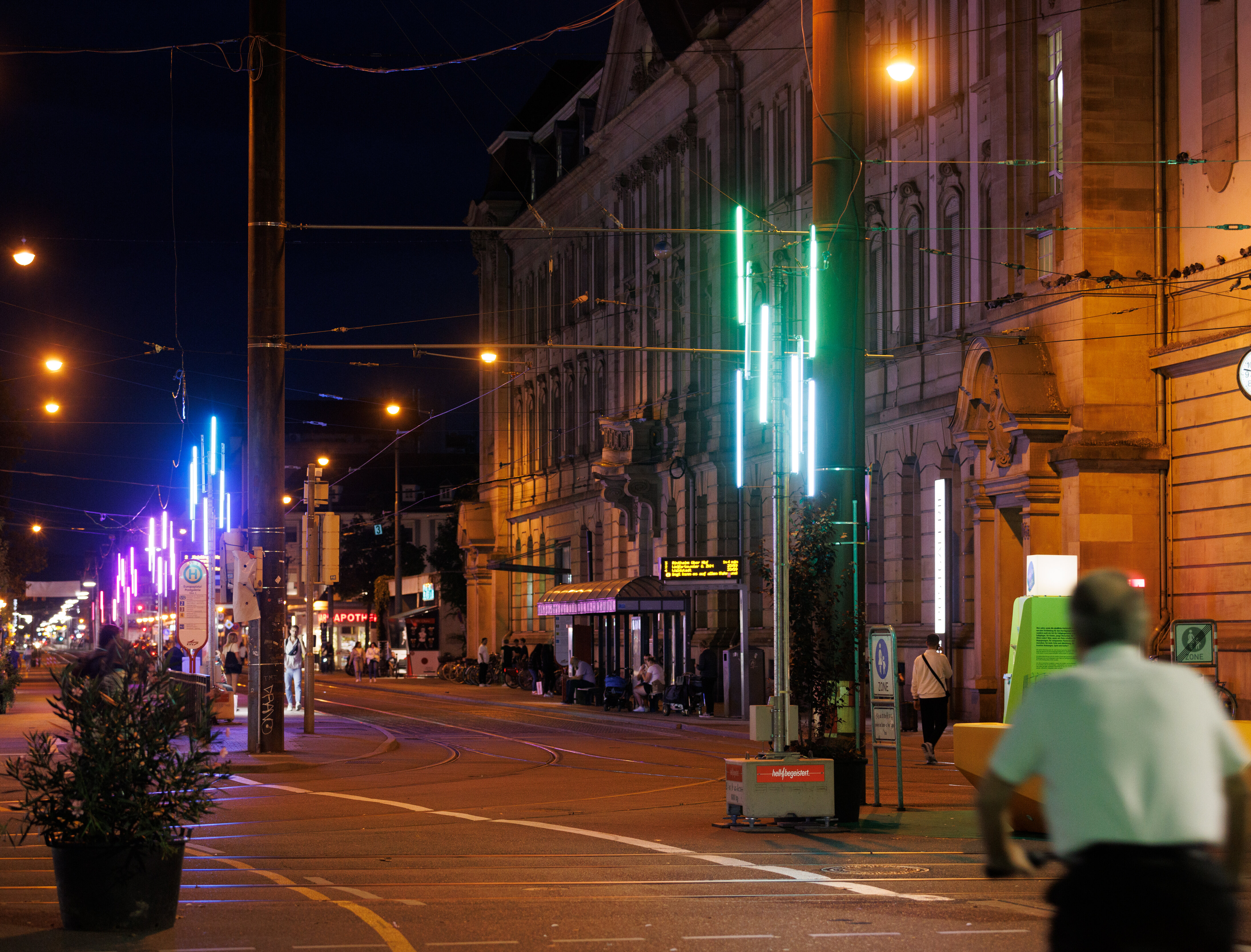 Beleuchtung bei Nacht