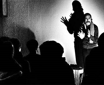 Schattentheaterstück "Die Falle"